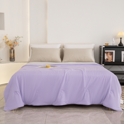 91家纺网 家纺一手货源 找家纺 明治西川凉感夏被 夏凉被子空调 被芯出口日本软糯透气薄被