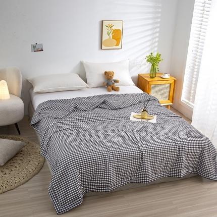 91家纺网 家纺一手货源 找家纺 （总）佑泽家纺 新款无印良品水洗棉夏被