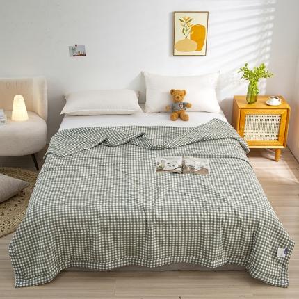 91家纺网 家纺一手货源 找家纺 （总）佑泽家纺 新款无印良品水洗棉夏被