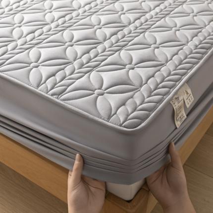 91家纺网 家纺一手货源 找家纺 （总）芬晴 2023新款A类母婴级防水大豆夹棉床笠床垫保护套