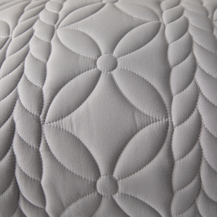 91家纺网 家纺一手货源 找家纺 芬晴 2023新款A类母婴级防水大豆夹棉枕套一对叶语 星灰