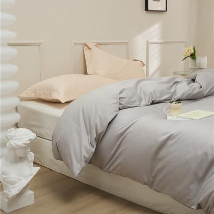 新款长绒棉单品系列-被套 铅灰