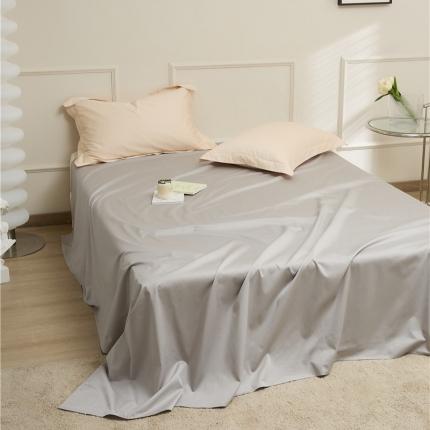 新款长绒棉单品系列-床单 铅灰