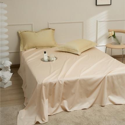 新款长绒棉单品系列-床单 秋梨色