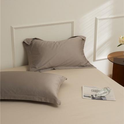 新款长绒棉单品系列-枕套 深岩灰