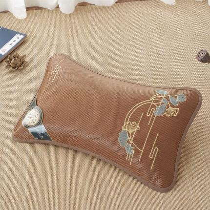 91家纺网 家纺一手货源 找家纺 （总）航途 2025新款 麻将冰藤枕头