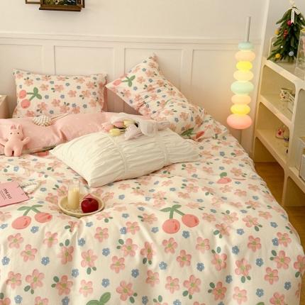 昔可 2023春日新款全棉3 春日樱花