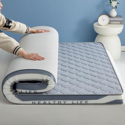 99床垫 2023新款床垫A类针织棉床垫乳胶记忆压棉床垫 高级灰