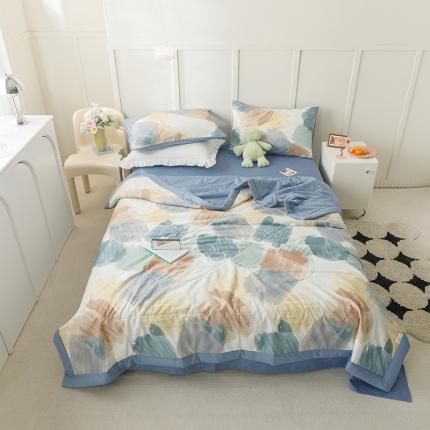 91家纺网 家纺一手货源 找家纺 （总）简宜家居 2023新款纯棉全棉大豆夏凉被直播爆款