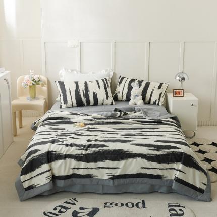 91家纺网 家纺一手货源 找家纺 （总）简宜家居 2023新款纯棉全棉大豆夏凉被直播爆款