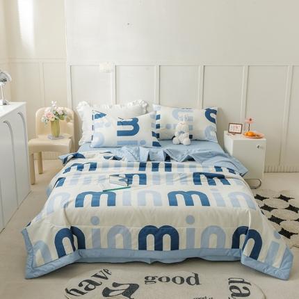 91家纺网 家纺一手货源 找家纺 （总）简宜家居 2023新款纯棉全棉大豆夏凉被直播爆款