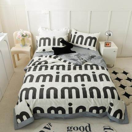 91家纺网 家纺一手货源 找家纺 （总）简宜家居 2023新款纯棉全棉大豆夏凉被直播爆款