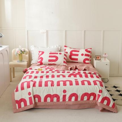 91家纺网 家纺一手货源 找家纺 （总）简宜家居 2023新款纯棉全棉大豆夏凉被直播爆款