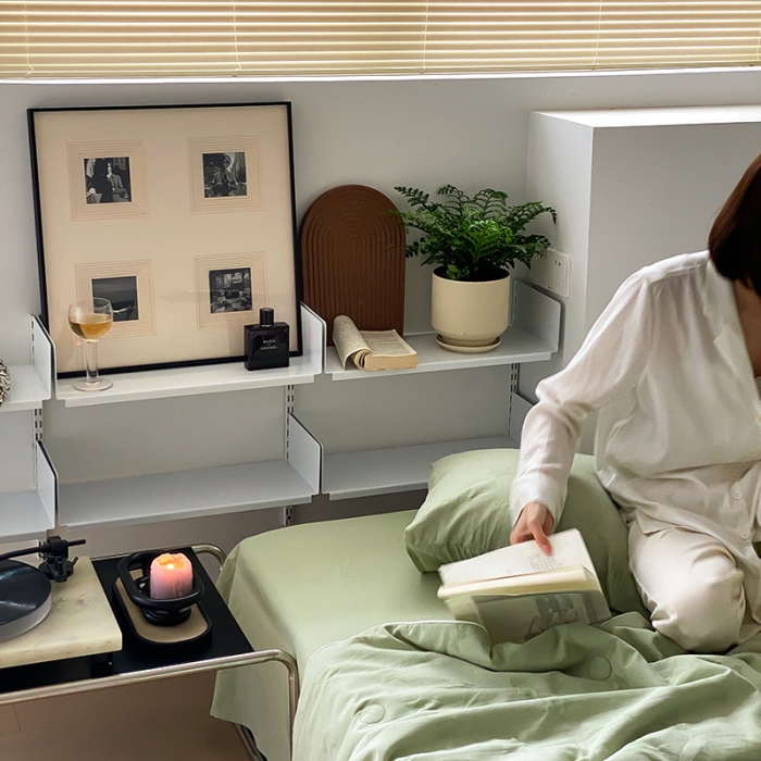 91家纺网 家纺一手货源 找家纺 莱福仕家纺2024新款泡芙水洗棉大豆夏被 星愿-抹茶绿