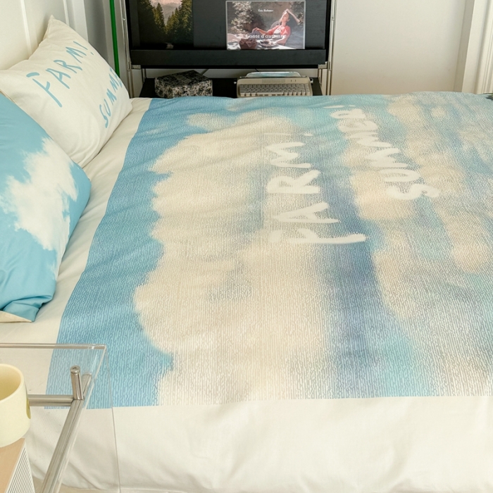 91家纺网 家纺一手货源 找家纺 昔可 2023新款大版全棉 草原牧民