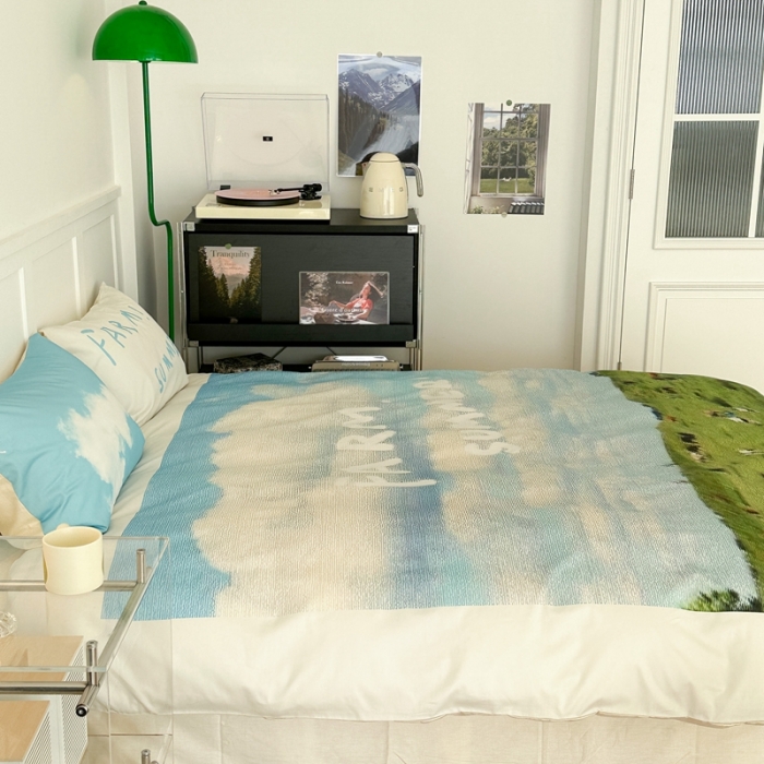 91家纺网 家纺一手货源 找家纺 昔可 2023新款大版全棉 草原牧民