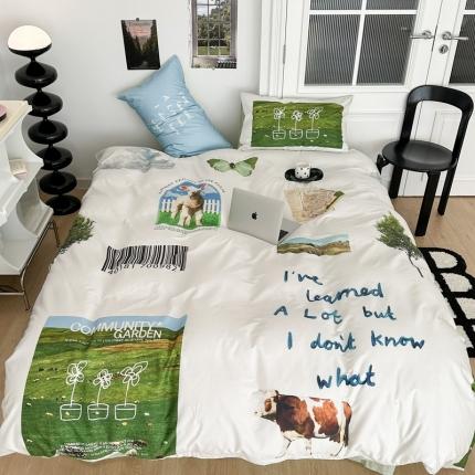 昔可 2023新款大版全棉 草原羊驼