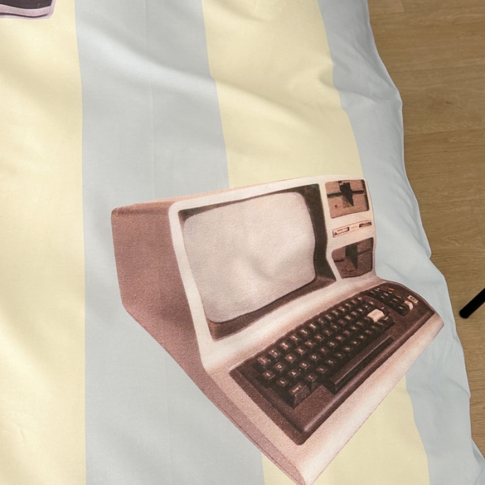 91家纺网 家纺一手货源 找家纺 昔可 2023新款大版全棉 复古胶片