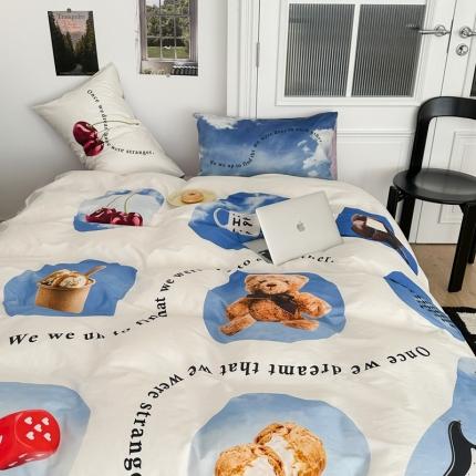 昔可 2023新款大版全棉 吉他小熊