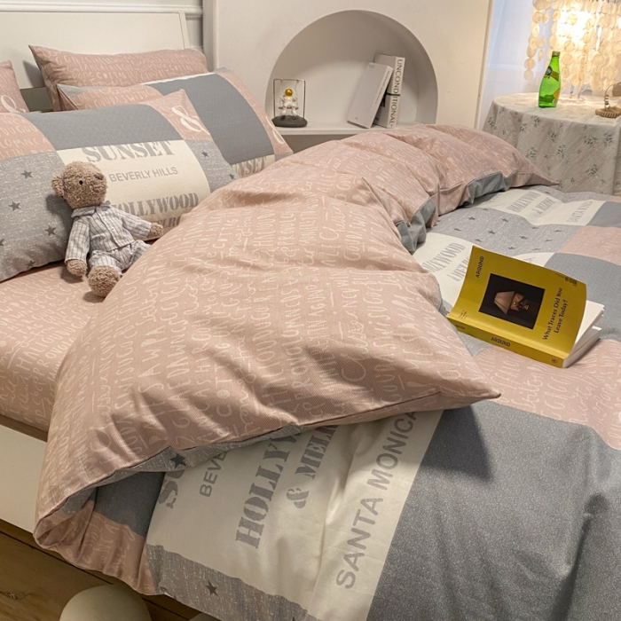 91家纺网 家纺一手货源 找家纺 （总）晨希 2023新款全棉印花四件套