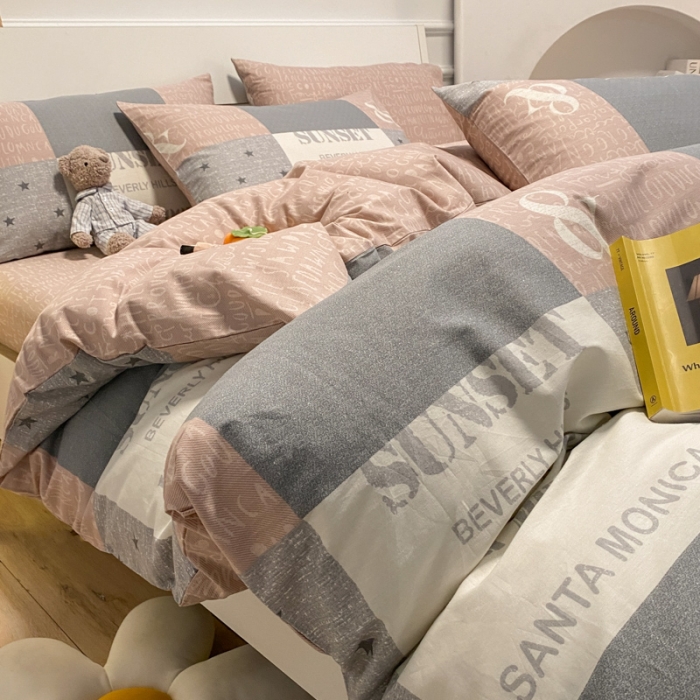 91家纺网 家纺一手货源 找家纺 （总）晨希 2023新款全棉印花四件套