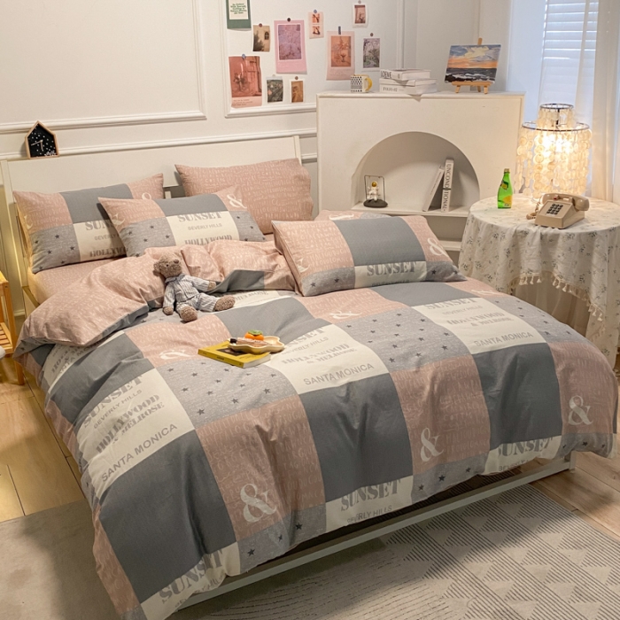 91家纺网 家纺一手货源 找家纺 （总）晨希 2023新款全棉印花四件套