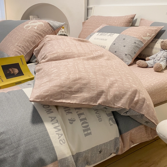 91家纺网 家纺一手货源 找家纺 （总）晨希 2023新款全棉印花四件套