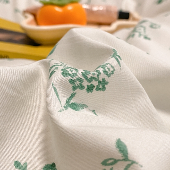 91家纺网 家纺一手货源 找家纺 晨希 2023新款全棉印花四件套 菲颂