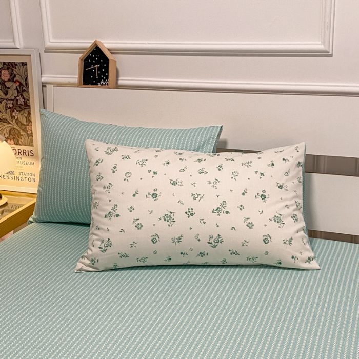 91家纺网 家纺一手货源 找家纺 晨希 2023新款全棉印花四件套 菲颂