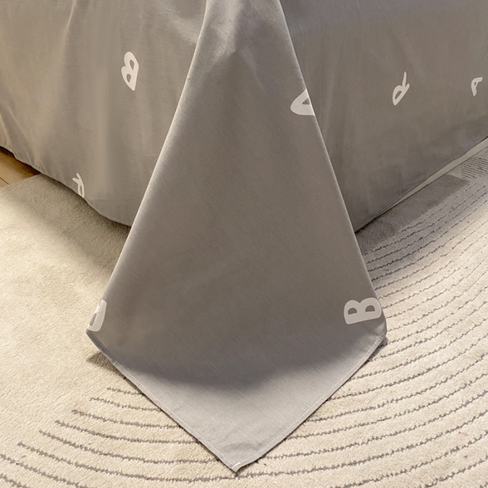 91家纺网 家纺一手货源 找家纺 晨希 2023新款全棉印花四件套 洛可