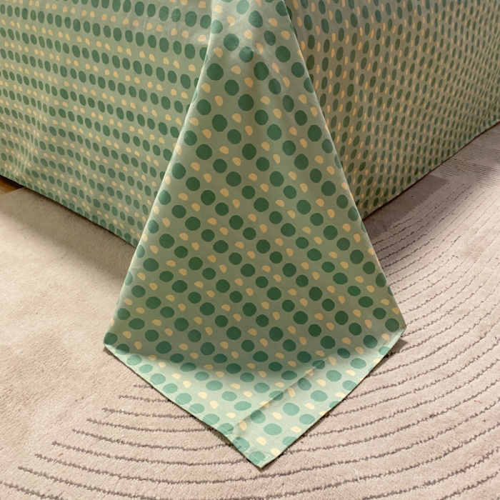 91家纺网 家纺一手货源 找家纺 晨希 2023新款全棉印花四件套 沐然