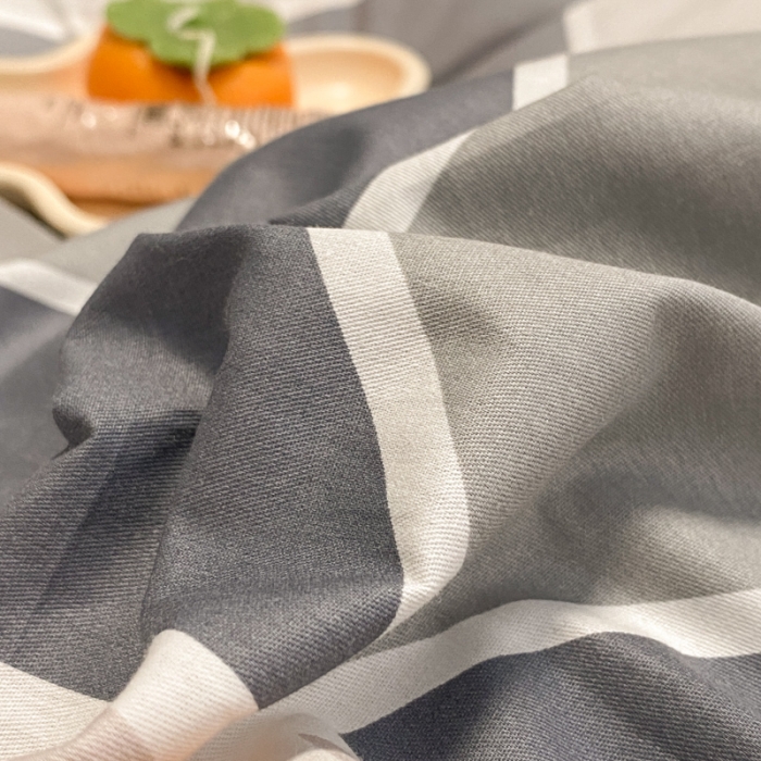 91家纺网 家纺一手货源 找家纺 晨希 2023新款全棉印花四件套 时间定格