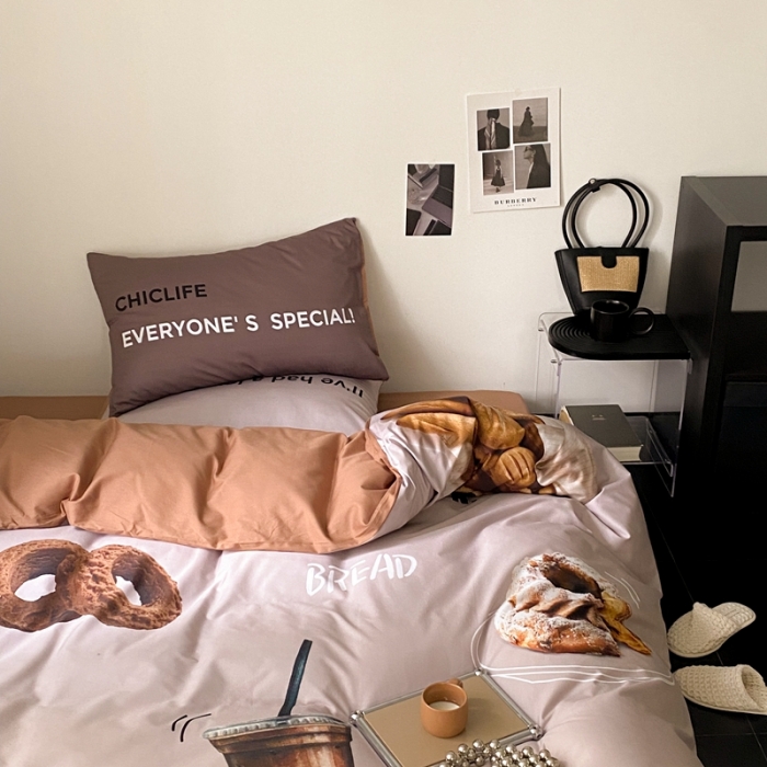 91家纺网 家纺一手货源 找家纺 昔可 2023新款大版全棉 下午茶咖啡