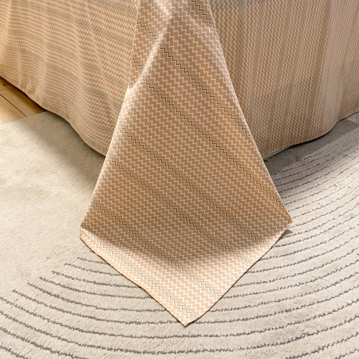 91家纺网 家纺一手货源 找家纺 晨希 2023新款全棉印花四件套 遐想