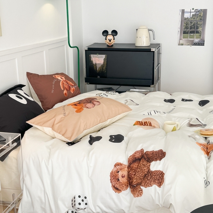 91家纺网 家纺一手货源 找家纺 昔可 2023新款大版全棉 早餐