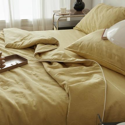 91家纺网 家纺一手货源 找家纺 （总）莱福仕家纺2024新款泡芙水洗棉大豆夏被