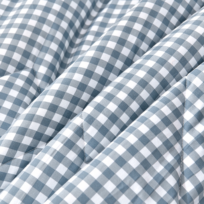 91家纺网 家纺一手货源 找家纺 圣楚 2024年新款简约时尚单夏被空调被夏凉被直播供货简约小格