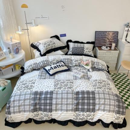 91家纺网 家纺一手货源 找家纺 （总）昔可 2023新款法式复古系列花边款