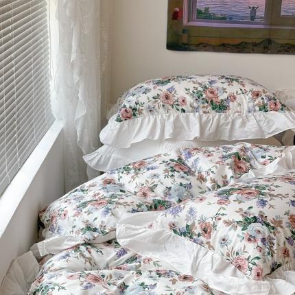 91家纺网 家纺一手货源 找家纺 （总）昔可 2023新款法式复古系列花边款