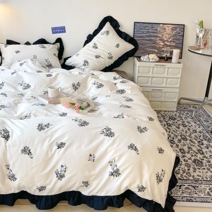 91家纺网 家纺一手货源 找家纺 （总）昔可 2023新款法式复古系列花边款