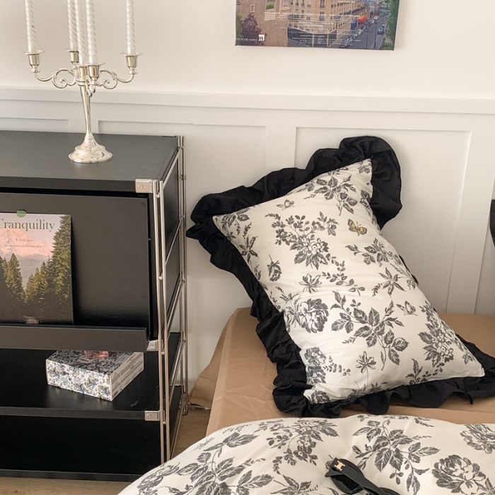 91家纺网 家纺一手货源 找家纺 （总）昔可 2023新款法式复古系列花边款