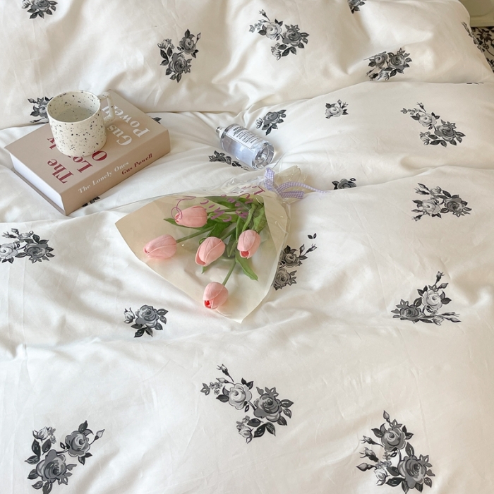 91家纺网 家纺一手货源 找家纺 昔可 2023新款法式复古系列花边款 秘密庄园