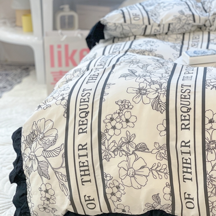 91家纺网 家纺一手货源 找家纺 昔可 2023新款法式复古系列花边款 优雅生活