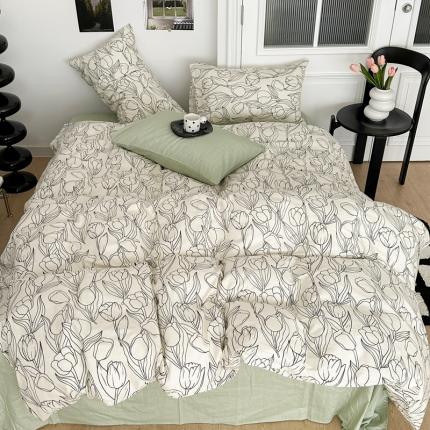 91家纺网 家纺一手货源 找家纺 （总）昔可 2023新款法式复古系列普通款