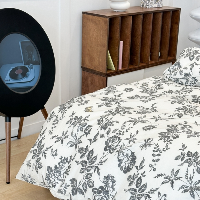 91家纺网 家纺一手货源 找家纺 昔可 2023新款法式复古系列普通款 法式茶歇黑