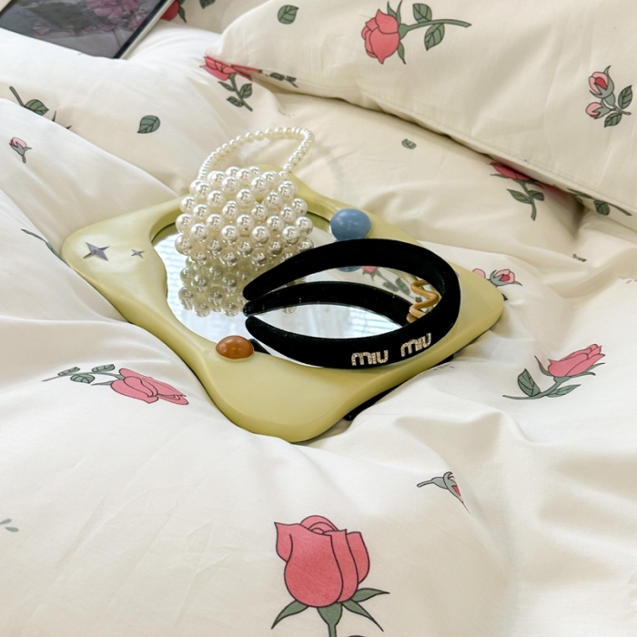 91家纺网 家纺一手货源 找家纺 昔可 2023新款法式复古系列普通款 少女玫瑰