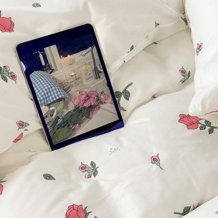 91家纺网 家纺一手货源 找家纺 昔可 2023新款法式复古系列普通款 少女玫瑰