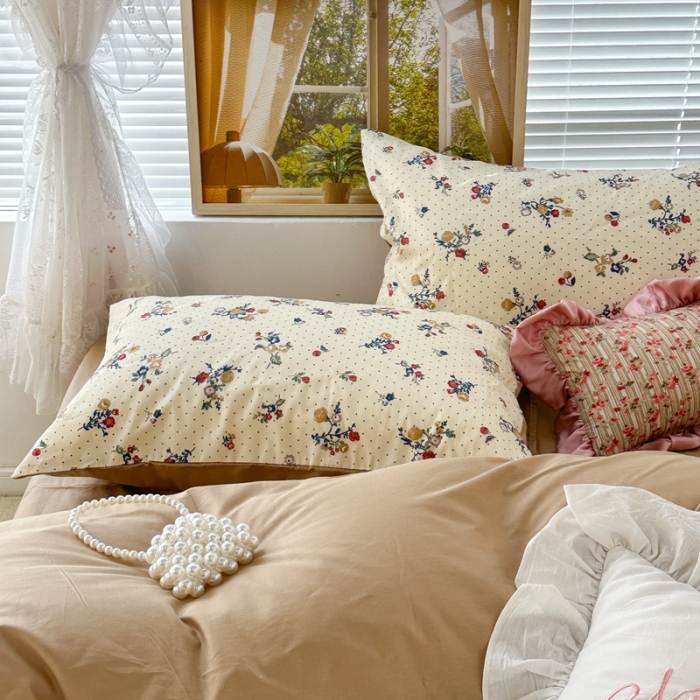 91家纺网 家纺一手货源 找家纺 （总）昔可 2023新款复古花全棉