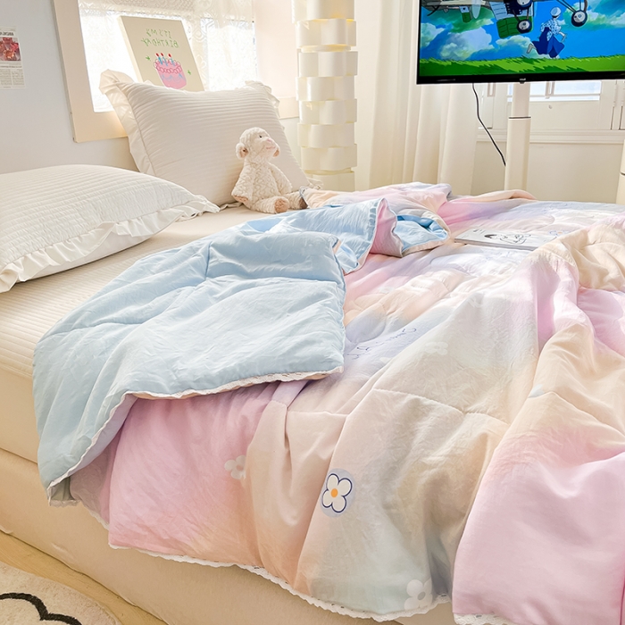 91家纺网 家纺一手货源 找家纺 （总）寐居家纺 2023新款水洗夏被