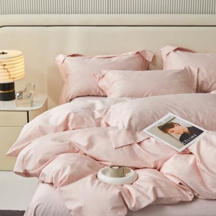 91家纺网 家纺一手货源 找家纺 （总）舒慕 2025新款高端100支长绒棉全棉提花轻奢四件套